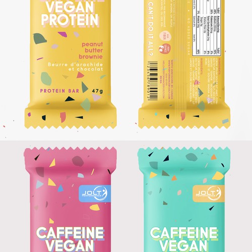 Design a modern, catchy package for a healthy premium energy bar Design by vitalfuerze