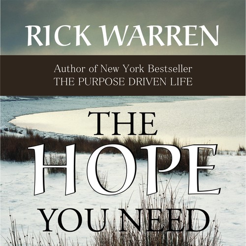 Design Rick Warren's New Book Cover Diseño de e3