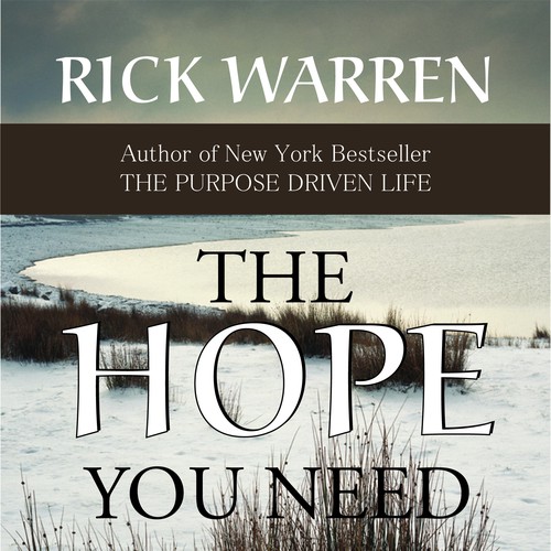 Design Rick Warren's New Book Cover Design por e3