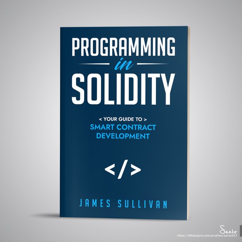 Designs | Programming Book Cover - The Blockchain Academy | Book cover ...