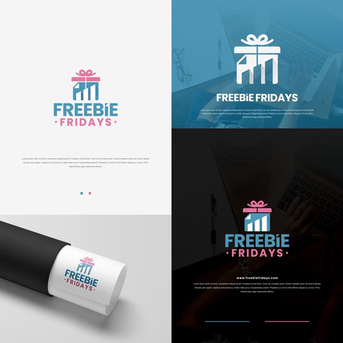 Freebie Fridays - Fun Modern Logo that grabs attention! :) Design by Chilmi Fahruzi