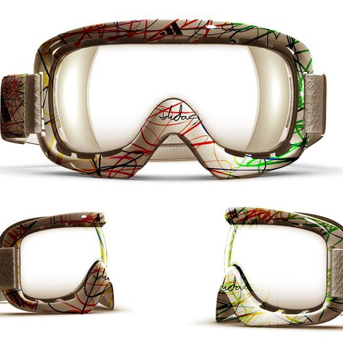 Design adidas goggles for Winter Olympics Ontwerp door aldi