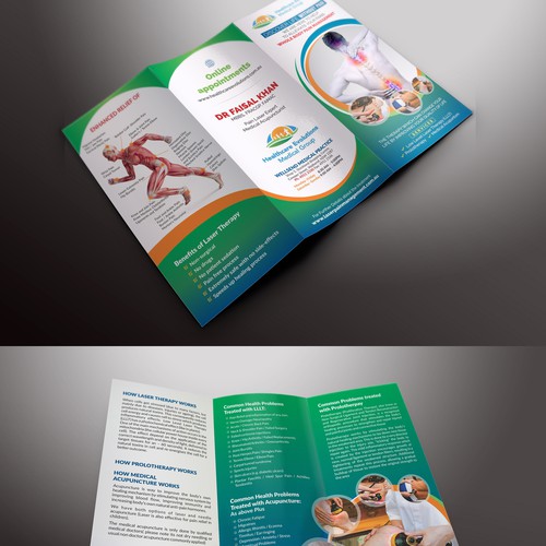 Clinic and Pain management brochure | Brochure contest