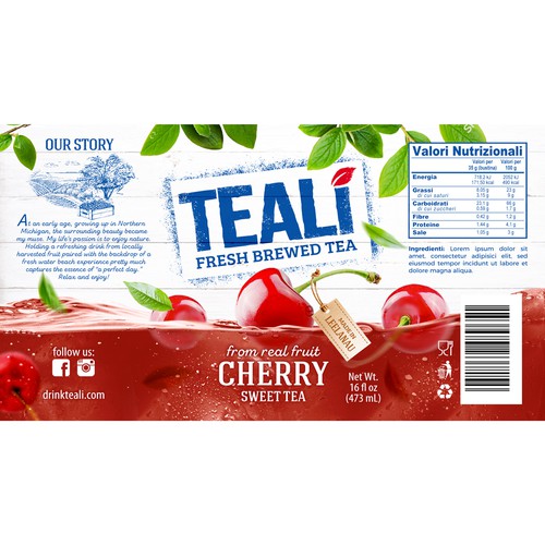 Decoding Labels: Restaurant Iced Tea