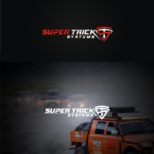 Modern, edgy, and abstract overlanding logo for products and merch. Design by Leydha