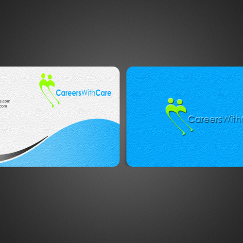 Hire Me business cards Design by Nuhan Enterprise IT