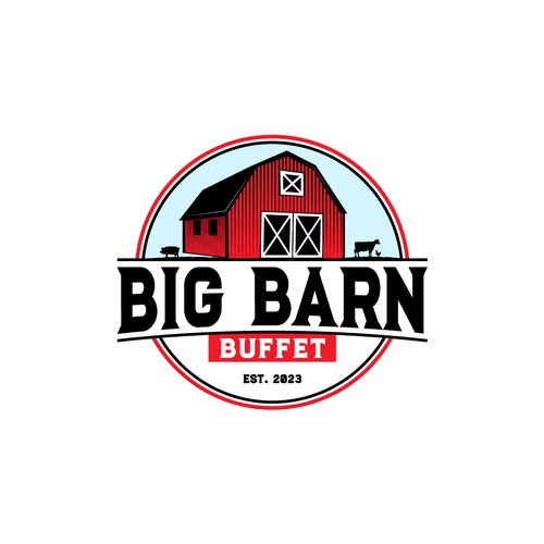 Create A Logo For Big Barn Buffet! Design by Lucro