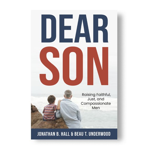 Dear Son Book Cover/Chalice Press Diseño de Zahari Studio
