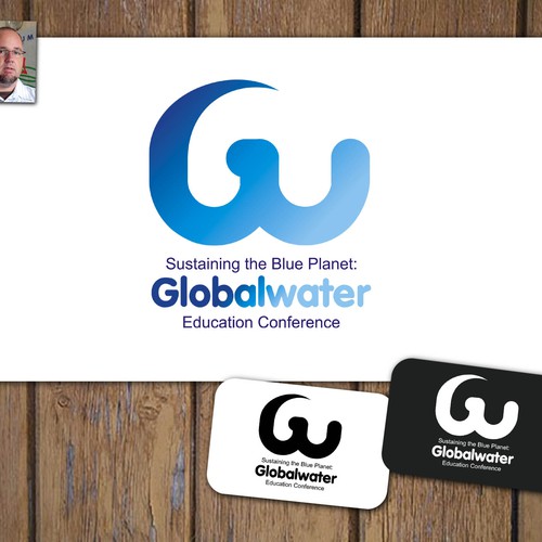 Global Water Education Conference Logo  Ontwerp door Živojin Katić
