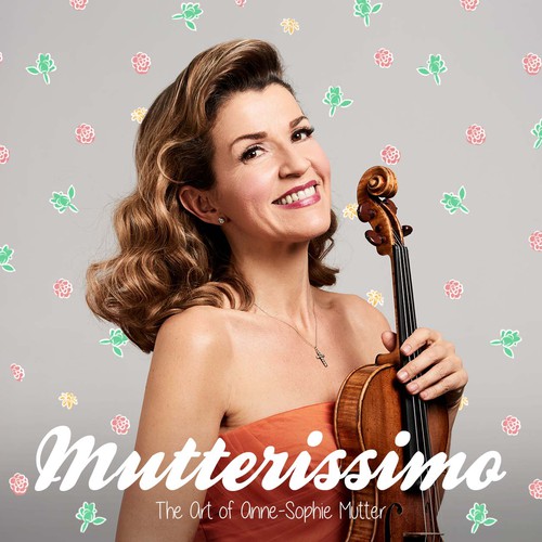 Illustrate the cover for Anne Sophie Mutter’s new album Design by _Jezeus
