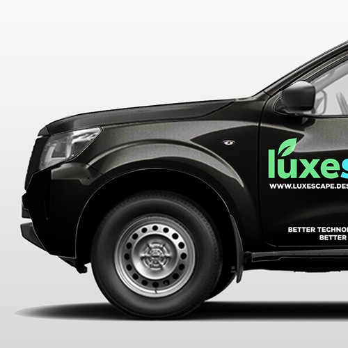 Design a luxury truck wrap for an innovative landscaping firm Design by A_Ndesign