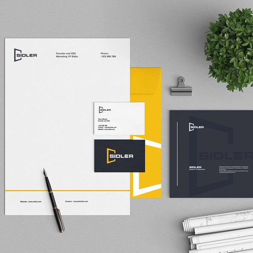 Logo & brand identity pack contest entry by utaxutix