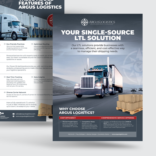 Argus LTL Program Flyer Design by vcreatived