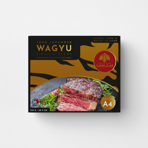 100% JAPANESE WAGYU STEAK Design by MKaufhold