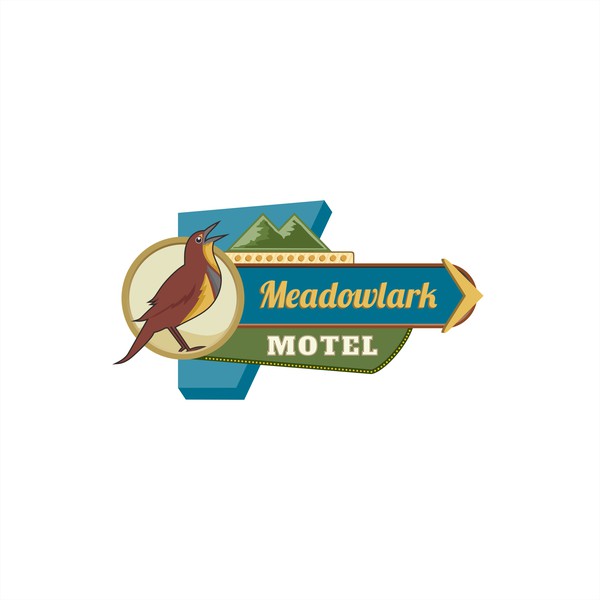 American Classic - Meadowlark Motel Logo