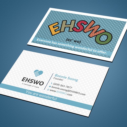 A Cool, Fun Business Card That's Not Really A Business Card - Have fun with this!!!  EHSWO.com Design von Roni_