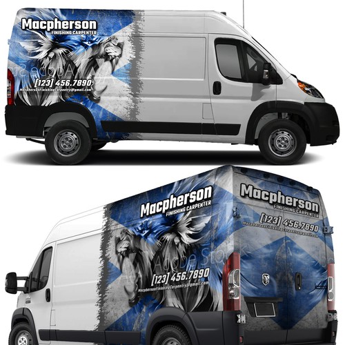 Van Signage Design by Nick T.