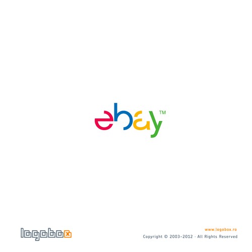99designs community challenge: re-design eBay's lame new logo! Design by ulahts