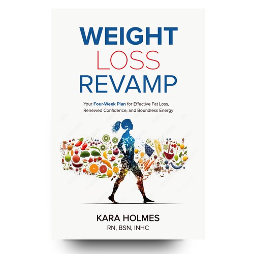 Design an eye-grabbing, compelling cover for a book on lasting weight loss Design by libzyyy