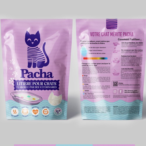 Cat Litter startup Minimalistic packaging - Contest Design von agooshe