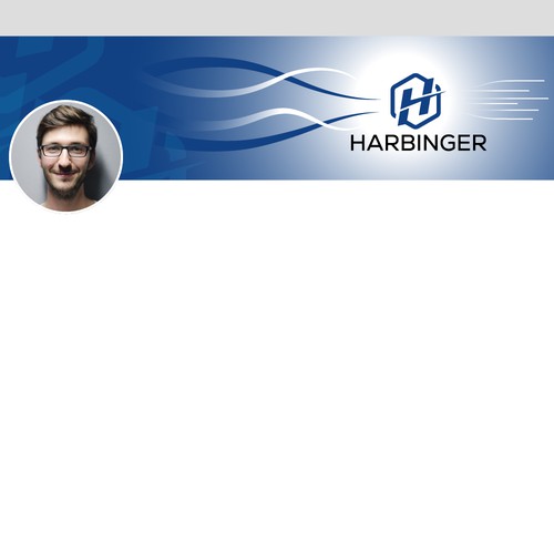 Creative Linked-in Background Design by Antoine Delorean