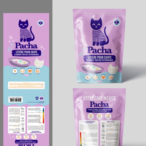 Cat Litter startup Minimalistic packaging - Contest Design von agooshe
