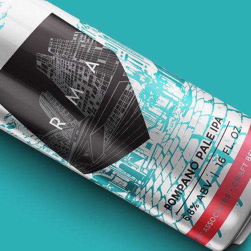 Design a branded beer can label to be given to city officials at conferences デザイン by Aleksey Osh