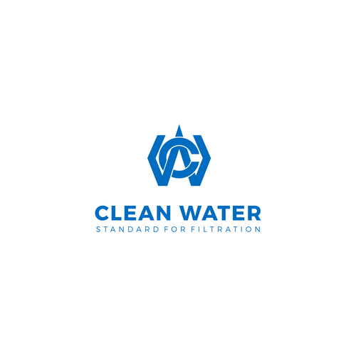 Simple Clean Logo for Water Filtration Company Design by PATIS