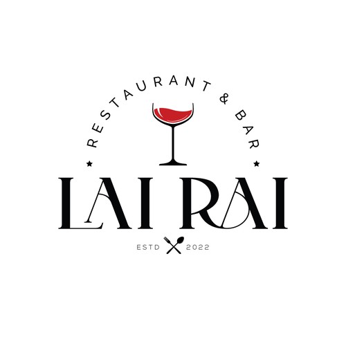 Design an approachable logo for a Vietnamese American fusion restaurant and bar - Lai Rai Design by Ruve