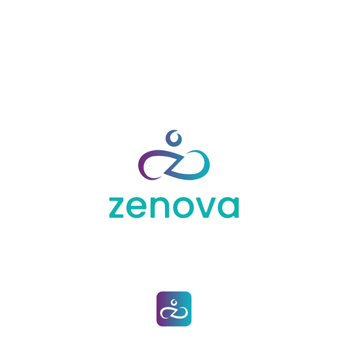 Zenova Logo: Revolutionary suite of health and wellness mobile apps Design by Delmastd