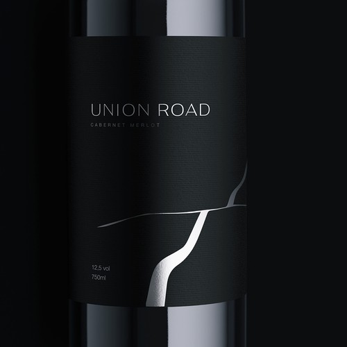 Wine label for new Australian Wine export brand. Design by Konstantine Oblakov