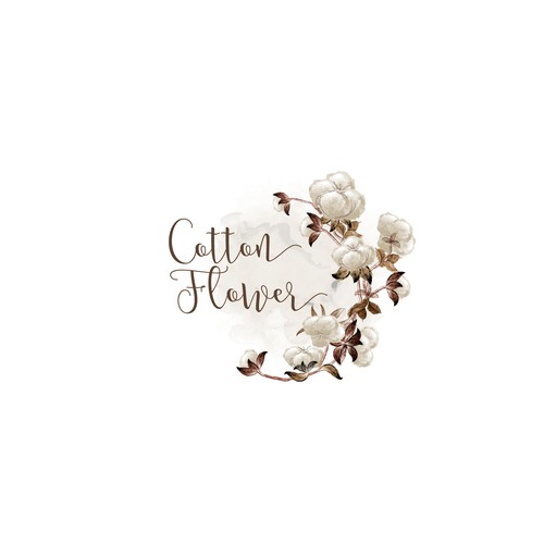 Design a gypsy bramble cotton flower logo soft and dreamy as a cotton  flower, Logo design contest