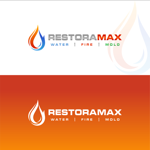 Restoration Company Branding. Design by Gacorrr