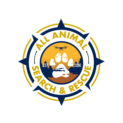 Brand refresh for an animal search and rescue group Design by Patricia229