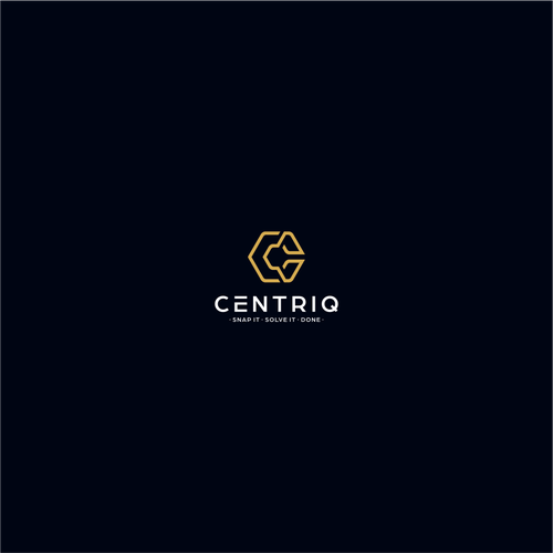 Centriq logo Design by 71Z Dezign