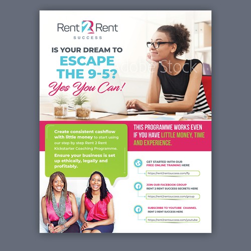 Create a Ridiculously Good Flyer for Rent 2 Rent Success-ontwerp door Krishna Arts