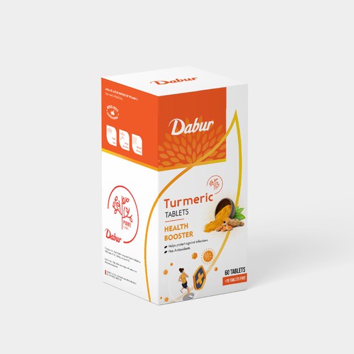 Premiumising Dabur's Pure Herbs range Design by RohitP.