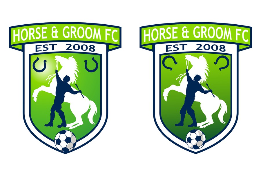 Horse & Groom Football Club Logo design contest