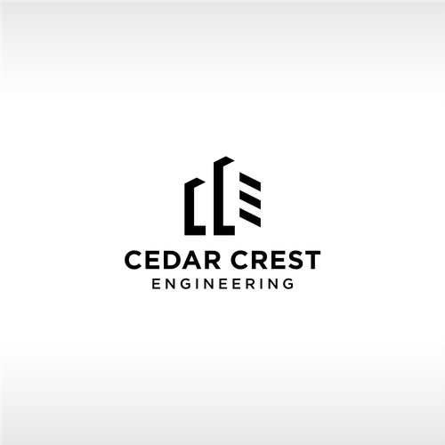 Design a Modern layered logo for a civil engineering company Design by Petros_SP