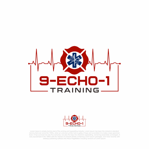 Creative Logo for Emergency Services training. Design by Ityanjaoehar®