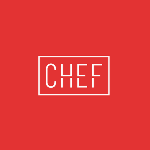 "CHEF": Food & Cooking Social Media Logo Design by BRGHT✦