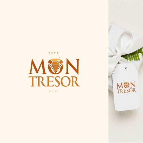 Unique Jewellery brand logo design Design by Design Path