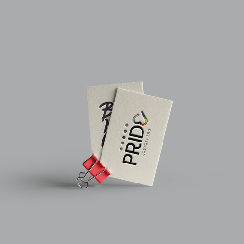 Logo for Pride (Global LGBTQ+ Employee Resource Group) Design by Creative Kindness