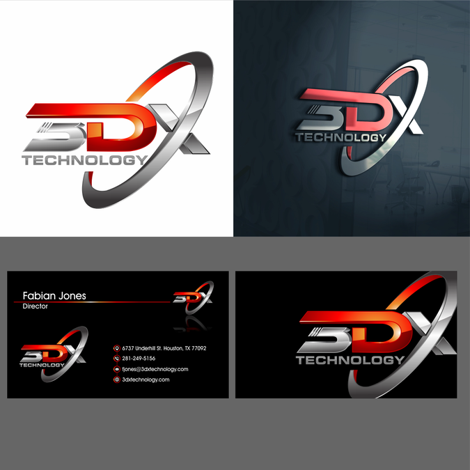 3DX Technology Logo | Logo & business card contest