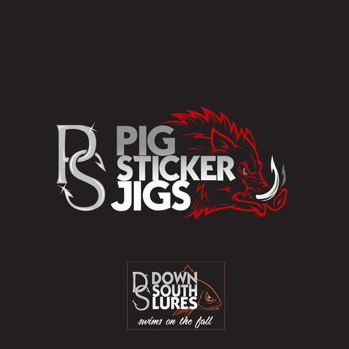 Pig Sticker Jigs/ Fishing Hooks for the Serious Angler. Design by Trafalgar Law