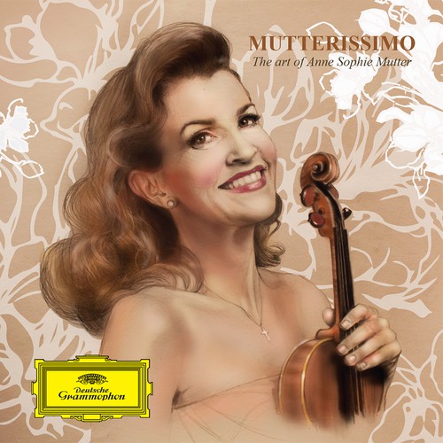 Illustrate the cover for Anne Sophie Mutter’s new album Design by borelli-ink