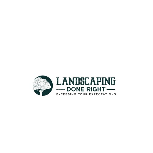 Searching for Clean, Indelible Logo for Landscaping Company Design by Arwen14