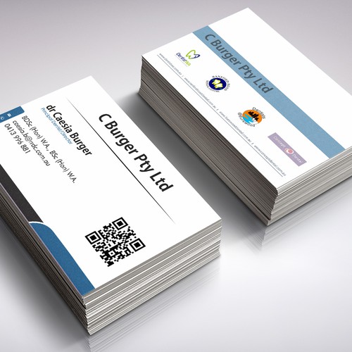 Design di create professional cards for our dental business di grintdeveraux