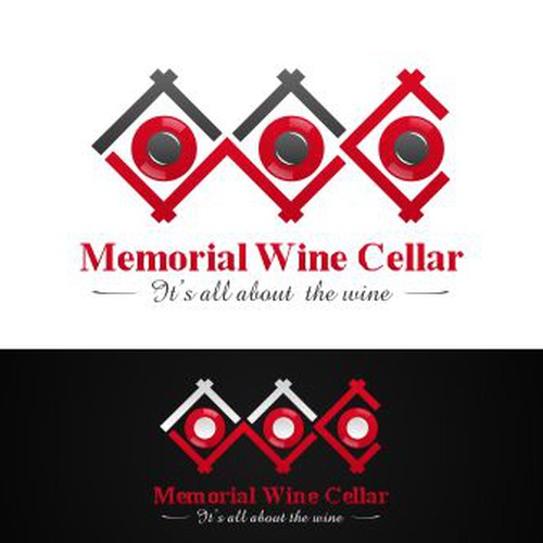 Memorial wine cellar needs a new logo design, Logo design contest