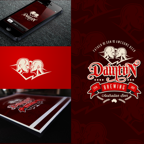 logo for Dainton Brewing Diseño de Widakk